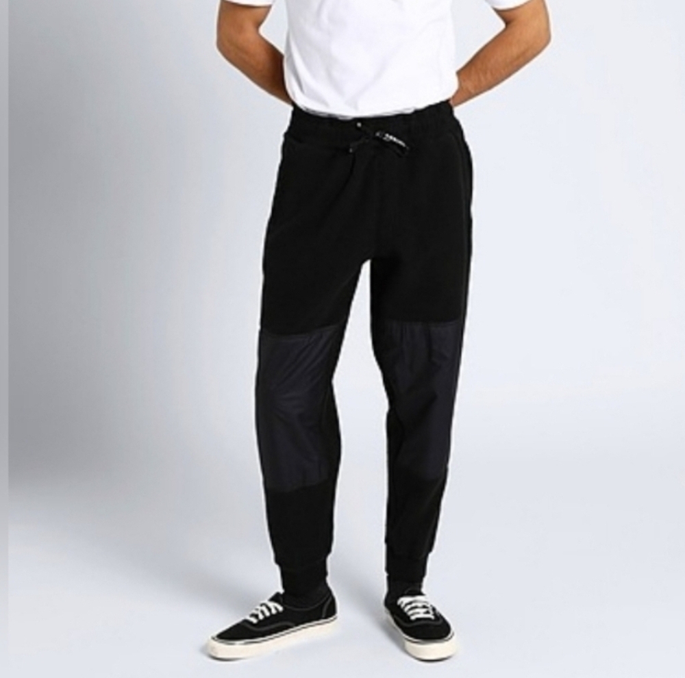 Vans Christopher Raeburn Collection MEN XL Fleece Techno Pants Black 102025